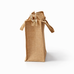 jute bag with zip